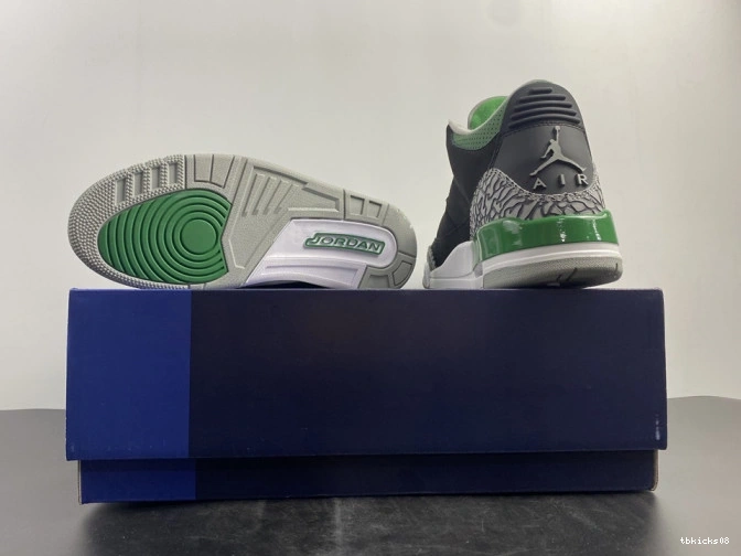 Rep TBkick Pine CT8532-030 Green Jordan 3 Air 0821